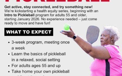 Intro to Pickleball: Community Interest Form (Ages 55+)