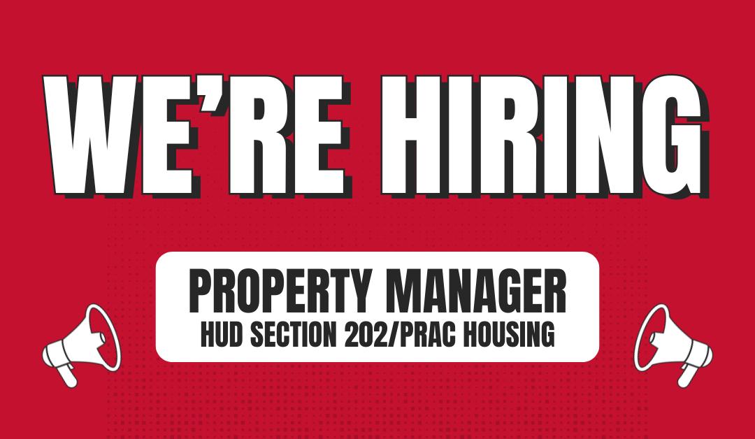 Now Hiring: Property Manager